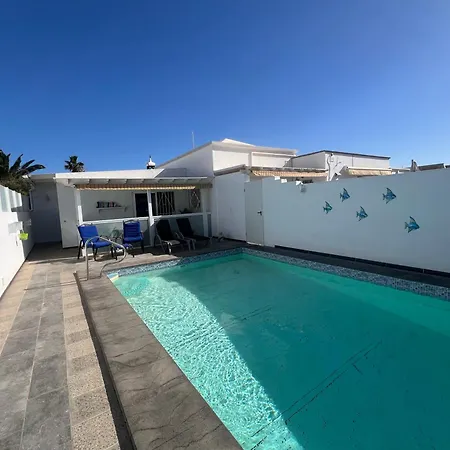 Casa Swn-Y-Mor, Two Bedroom Apartment With Private Pool Costa Teguise Exterior photo